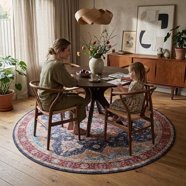 Tapis rond