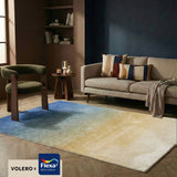 Abstract Rug – Mellow Blue/Yellow