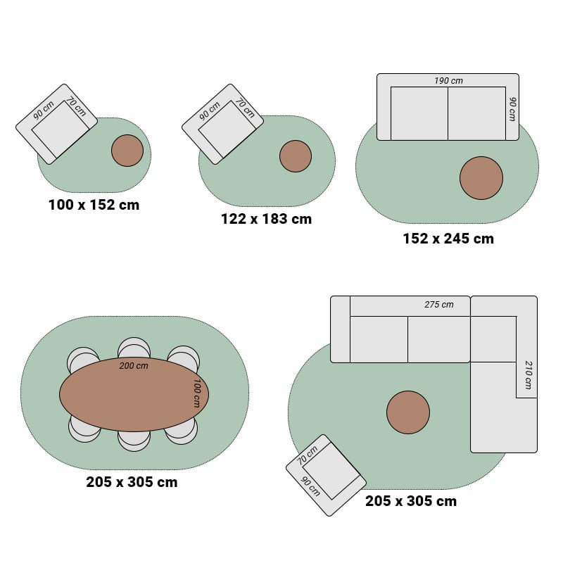 Jute Rug - Fair Oval Natural