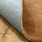 Round wool rug - Leone Taupe