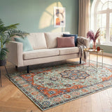 Vintage Rug - Imagine Medallion Green