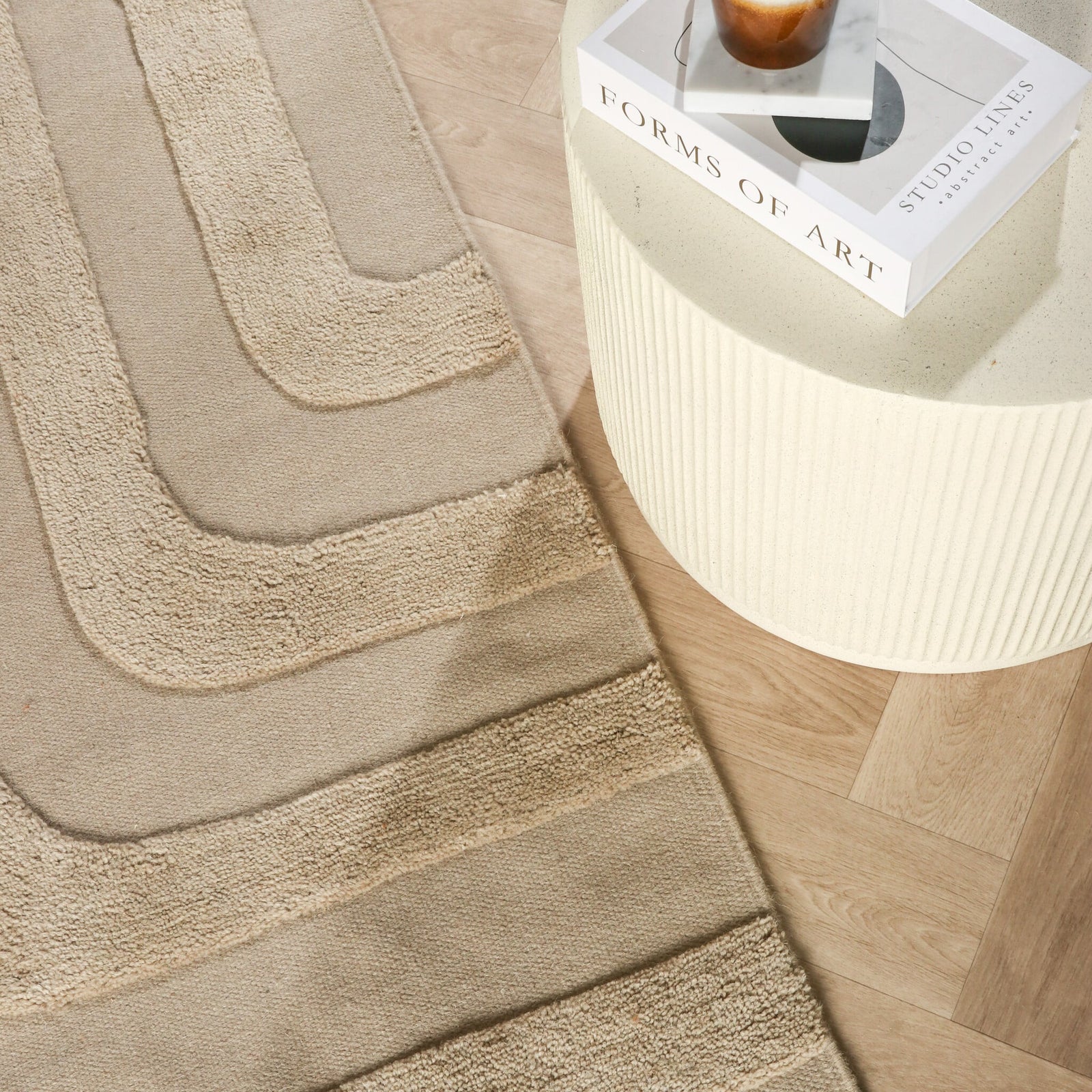 Wool Rug – Judith Lines Greige
