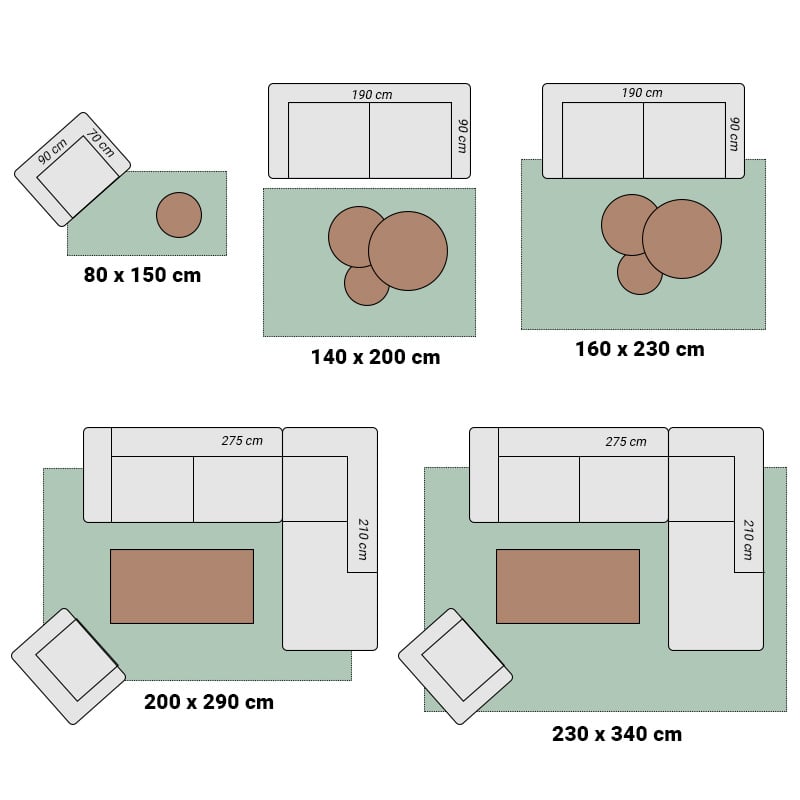 Indoor Outdoor Rug - Ranch Checkerboard Green