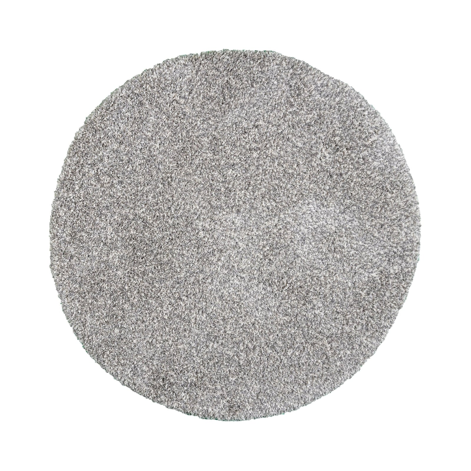 Round shaggy rug - Yves Light Grey