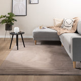 Soft Low-Pile Rug - Cozy Taupe