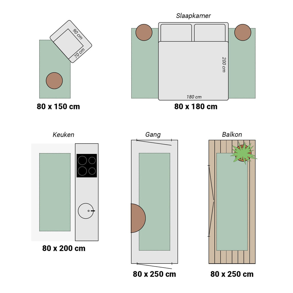 Balcony Rug - Sierra Border Cream/Beige