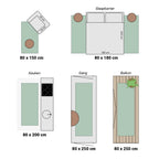Balcony Rug - Sierra Border Cream/Beige