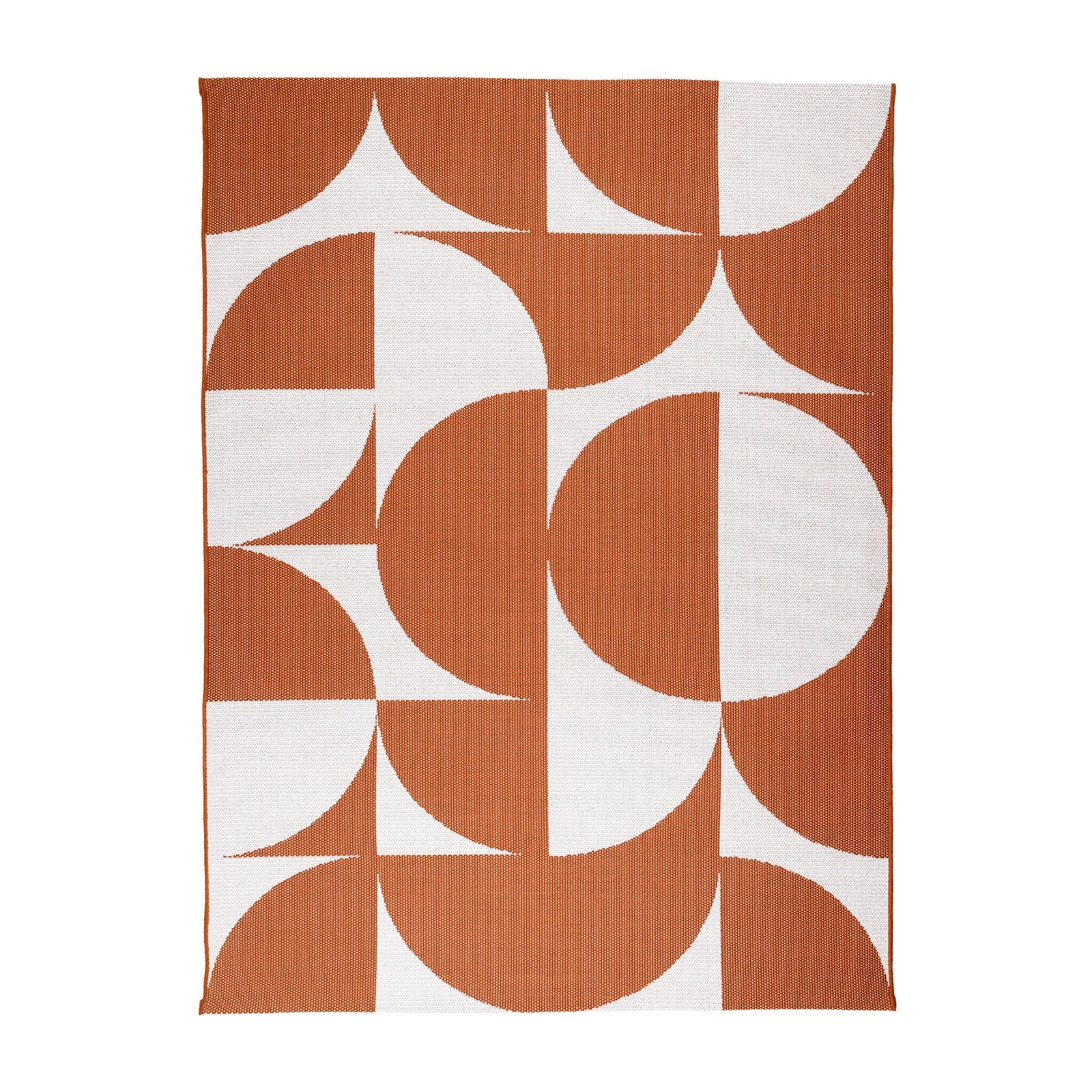 Outdoor Rug - Summer Shapes Terracotta