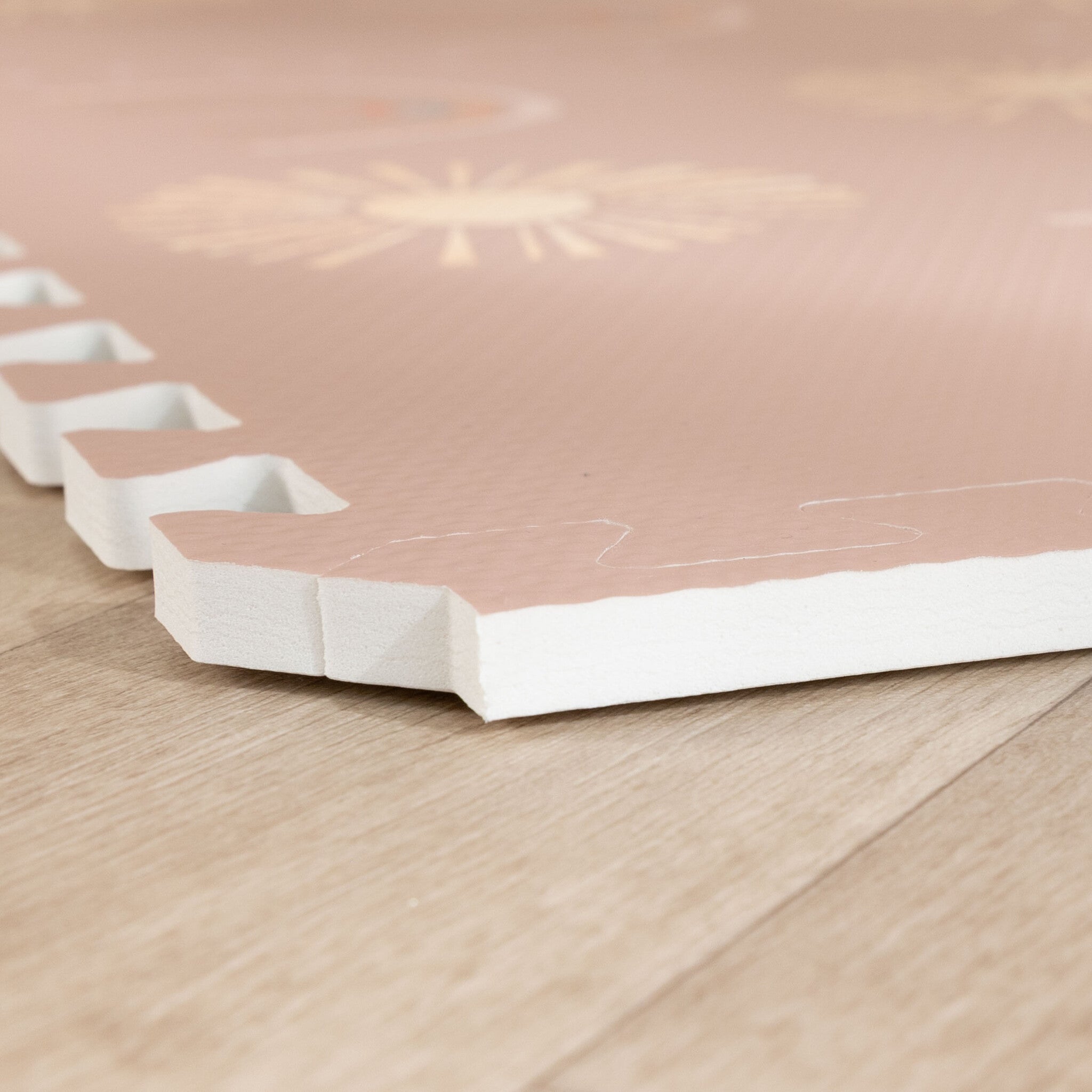 Foam puzzle mat - Alfie XL Sun Pink