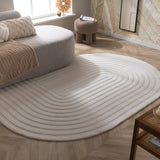 Irregular Rug - Flowy Arch Cream