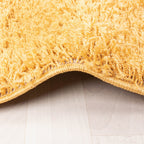 High Pile Rug - Solid Yellow
