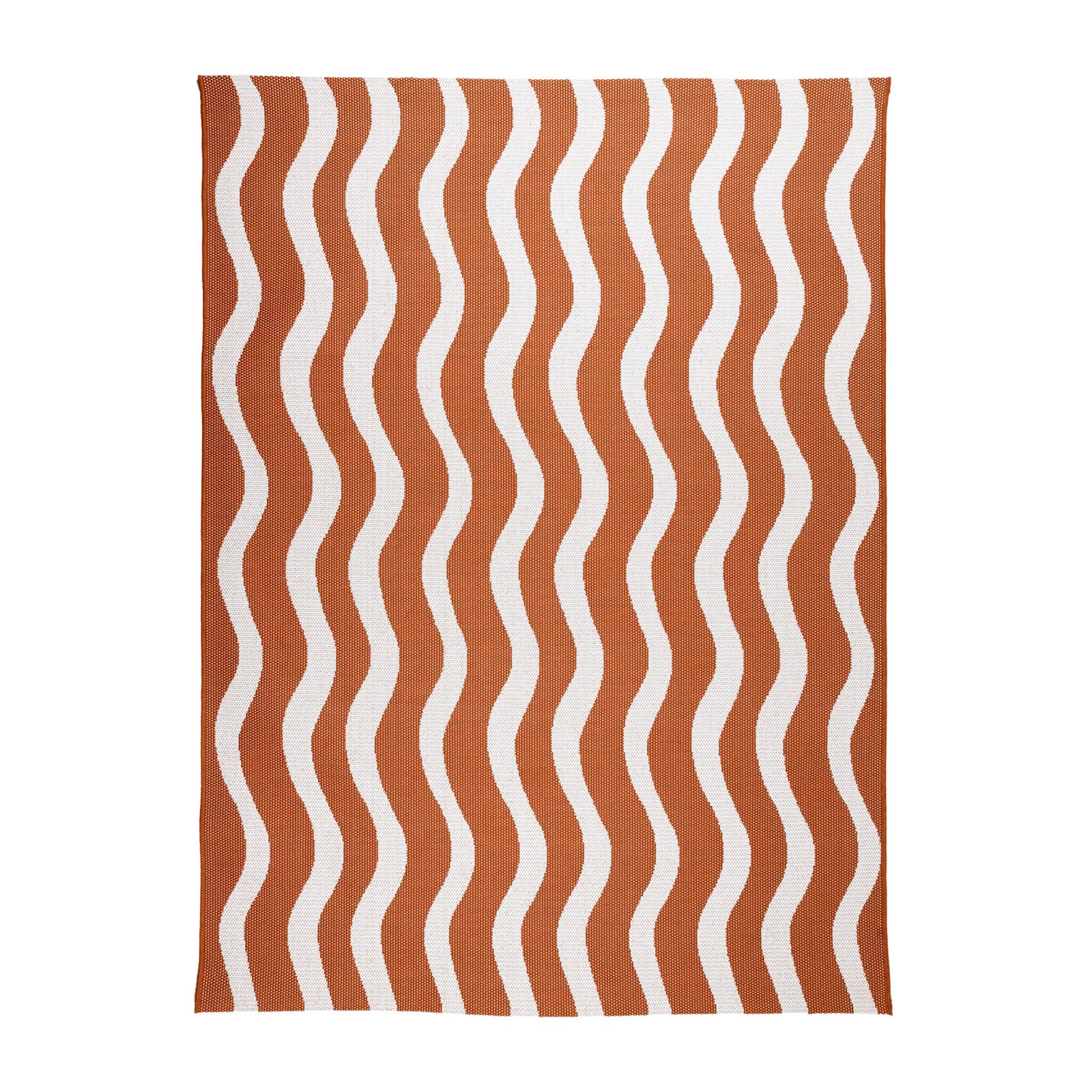 Outdoor Rug - Summer Waves Terracotta