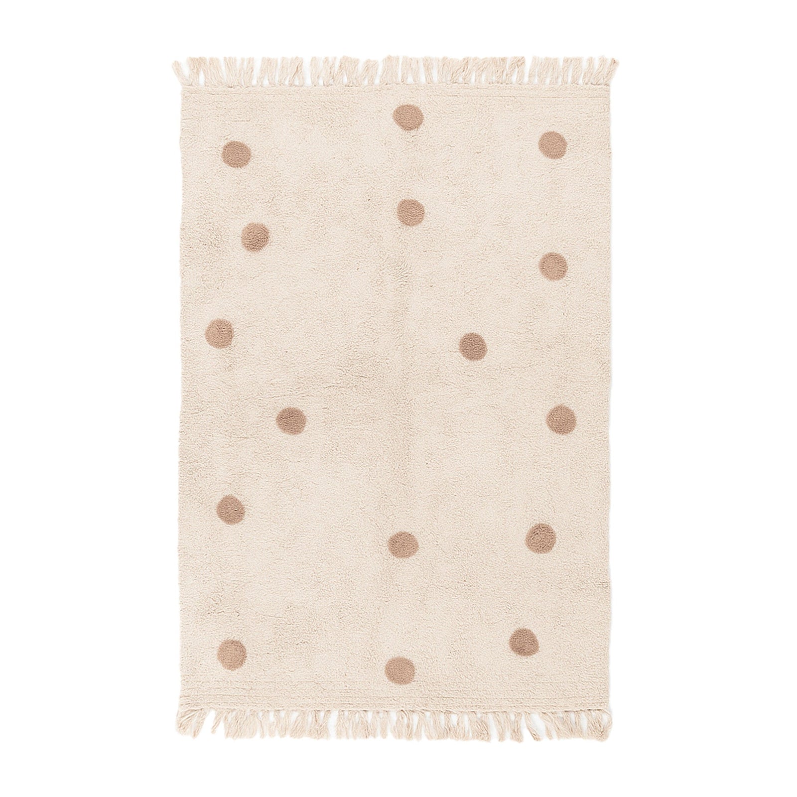 Kids Room Rug – Lou Dots Taupe