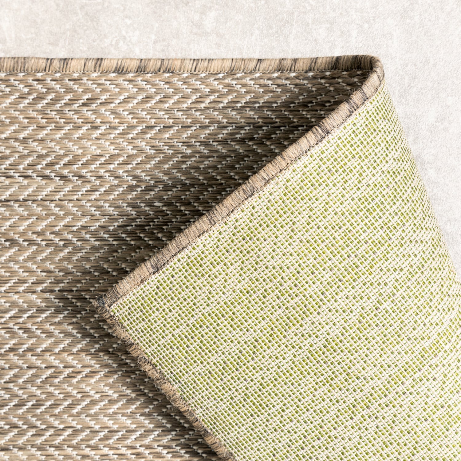 Outdoor Runner Rug - Malta Arrow Natural