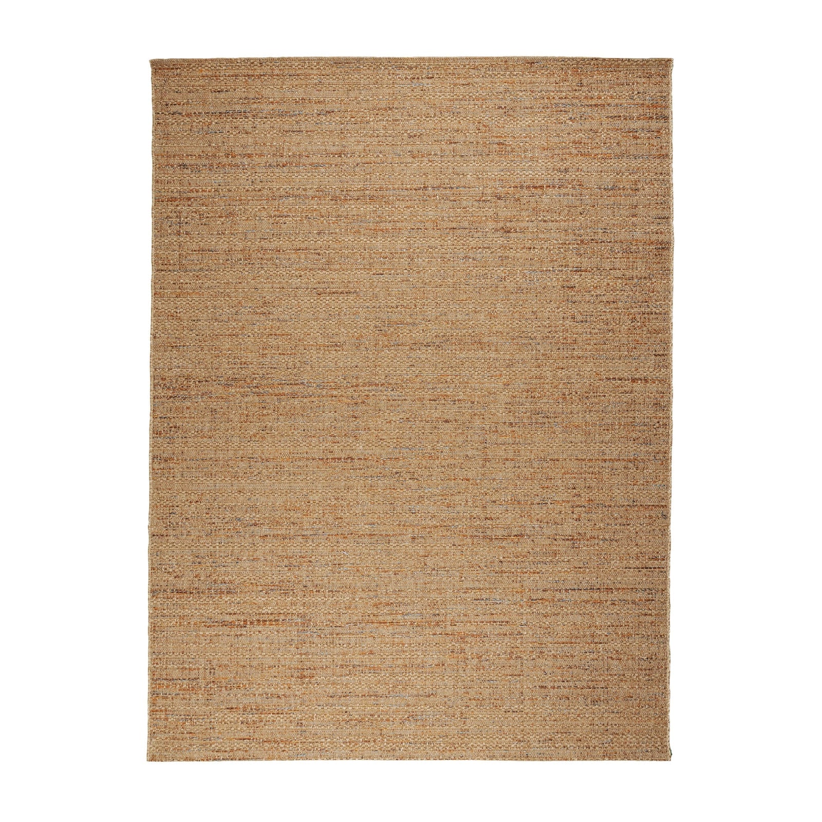 Jute Outdoor Rug - Daisy Lines Multicolour