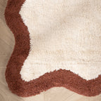 Washable Rug – Hazy Brown/Cream