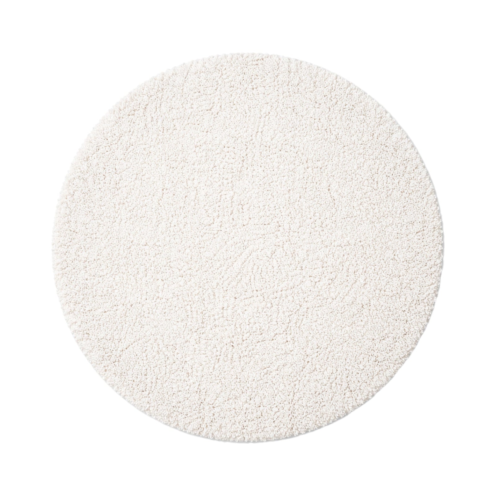 Round Fluffy Rug – Bobby White
