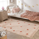 Kids Room Rug – Lou Dots Terracotta