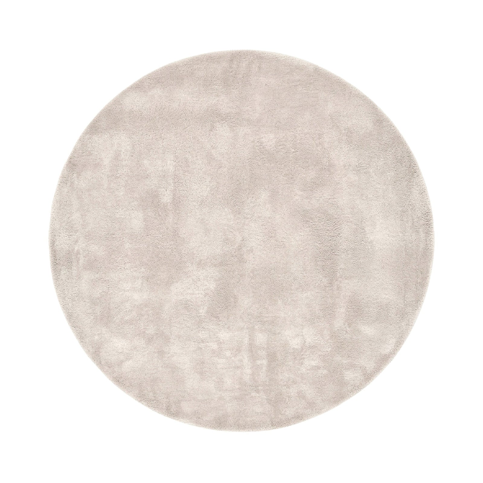 Round wool rug - Leone Cream