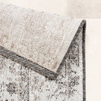 Vintage Outdoor Rug - Victoria Oriental Grey