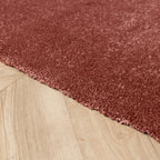 Round Washable Rug – Clean Pink
