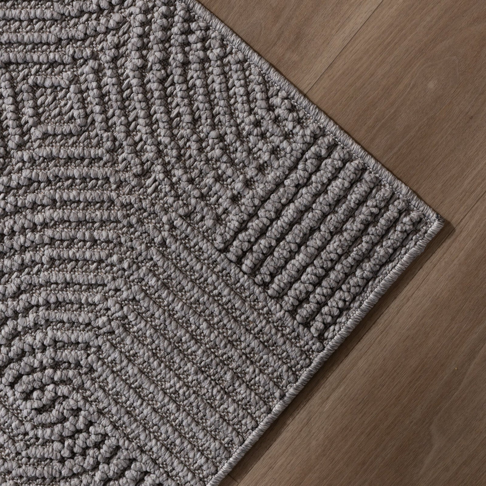 Runner – Hidde 3D Circles Grey