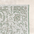 Vintage Outdoor Rug - Victoria Oriental Green