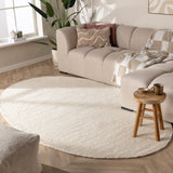 Wool Irregular Rug - Feline White