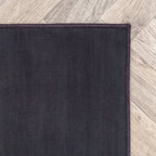 Floral Rug - Florine Black/Orange