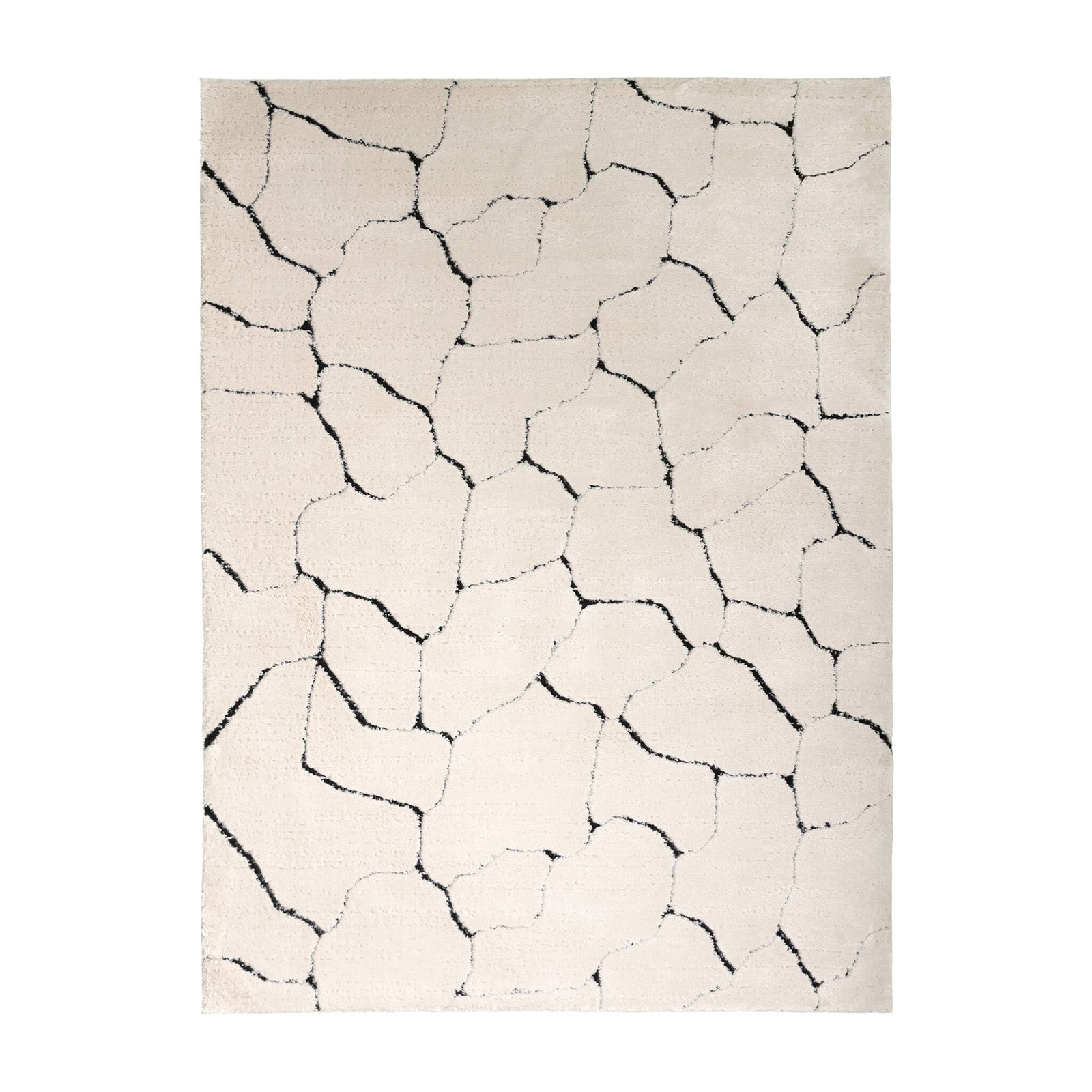 Scandinavian Rug - Yune Stone Cream/Black