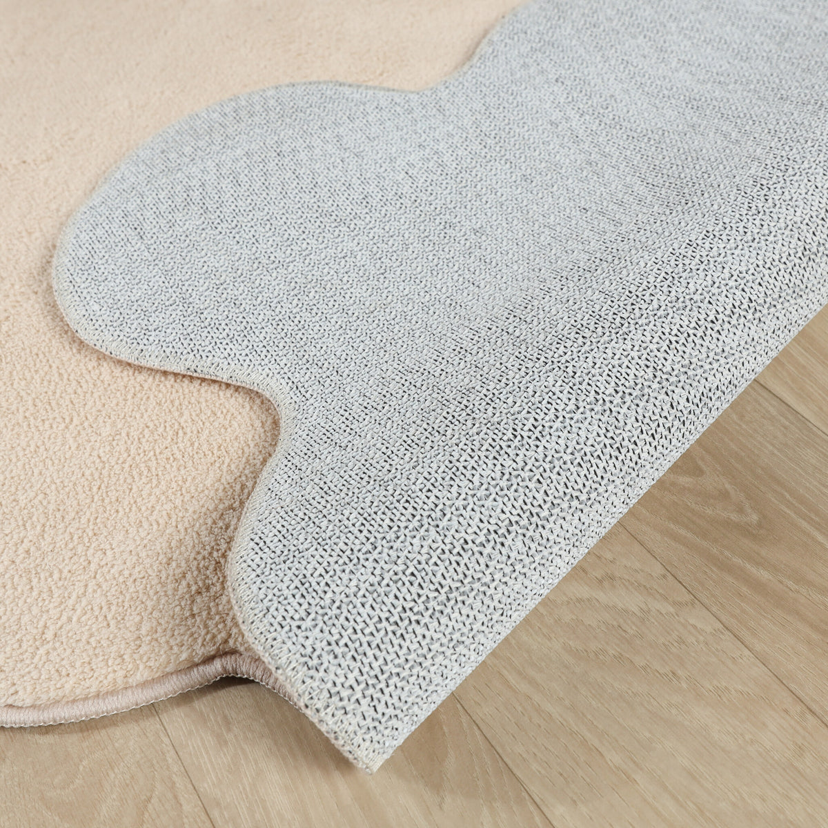 Tapis lavable - Puck Beige