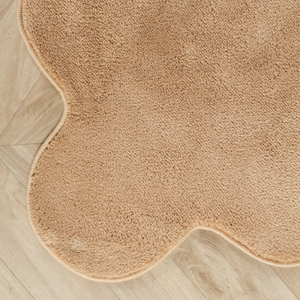Washable rug - Puck Brown