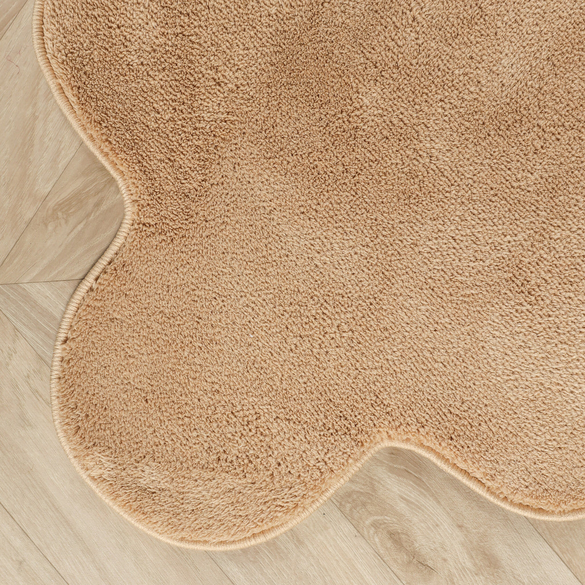 Washable rug - Puck Brown