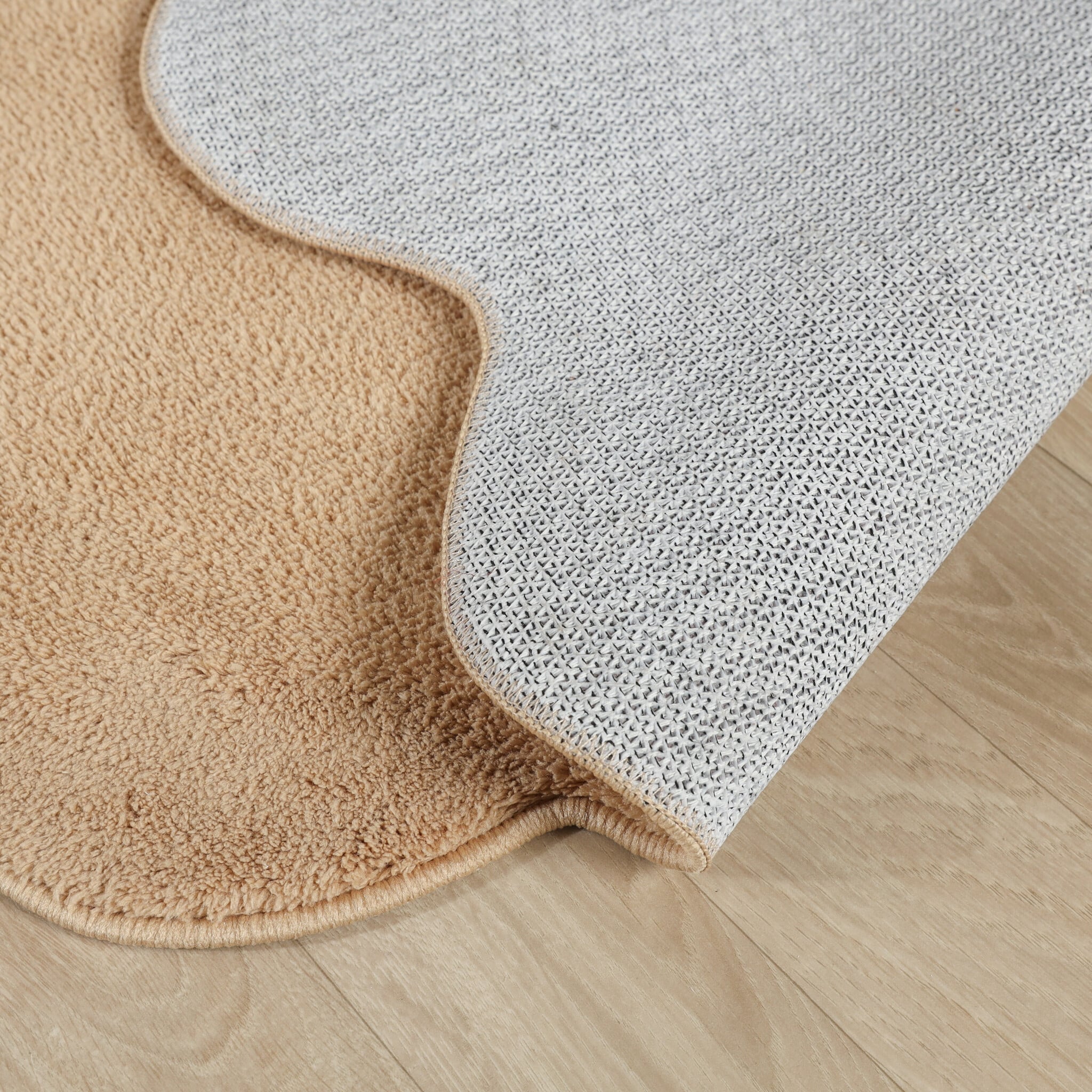 Washable rug - Puck Brown