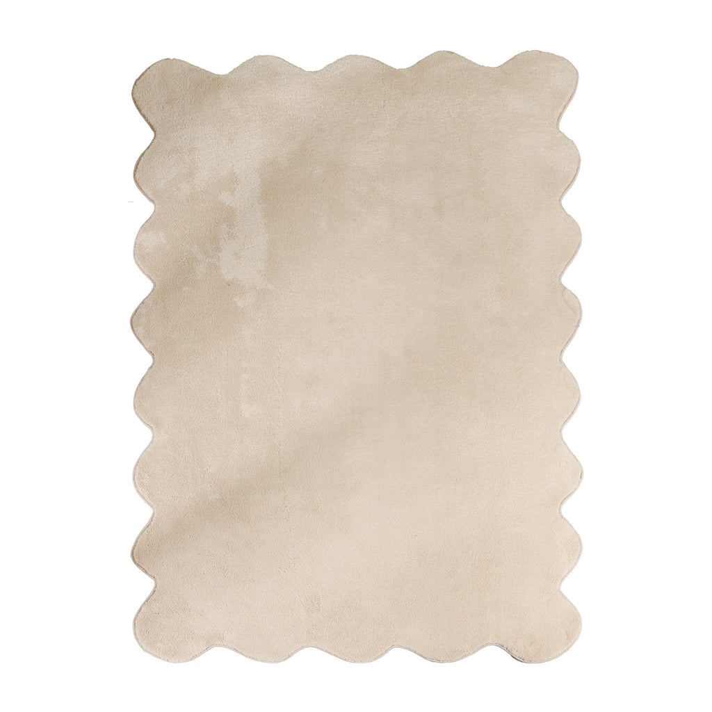 Tapis lavable - Puck Beige