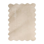 Tapis lavable - Puck Beige