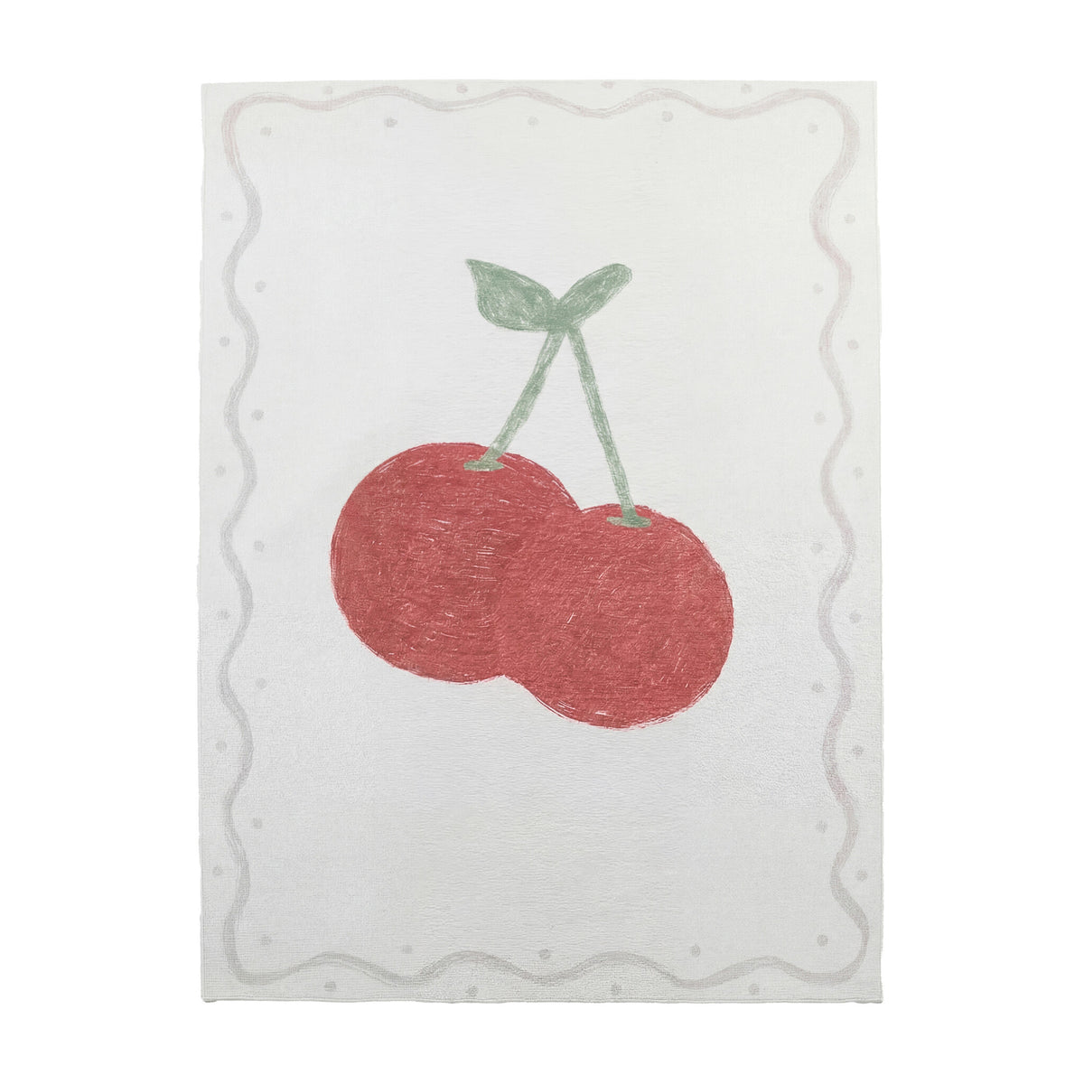 Tapis enfant lavable - Mick Cerise Rouge