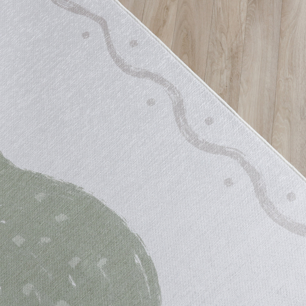 Tapis enfant lavable - Mick Peer Green