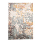 Tapis moderne - Bush Turquoise/Crème