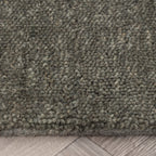 Tapis berbère rond - Aicha Vert foncé