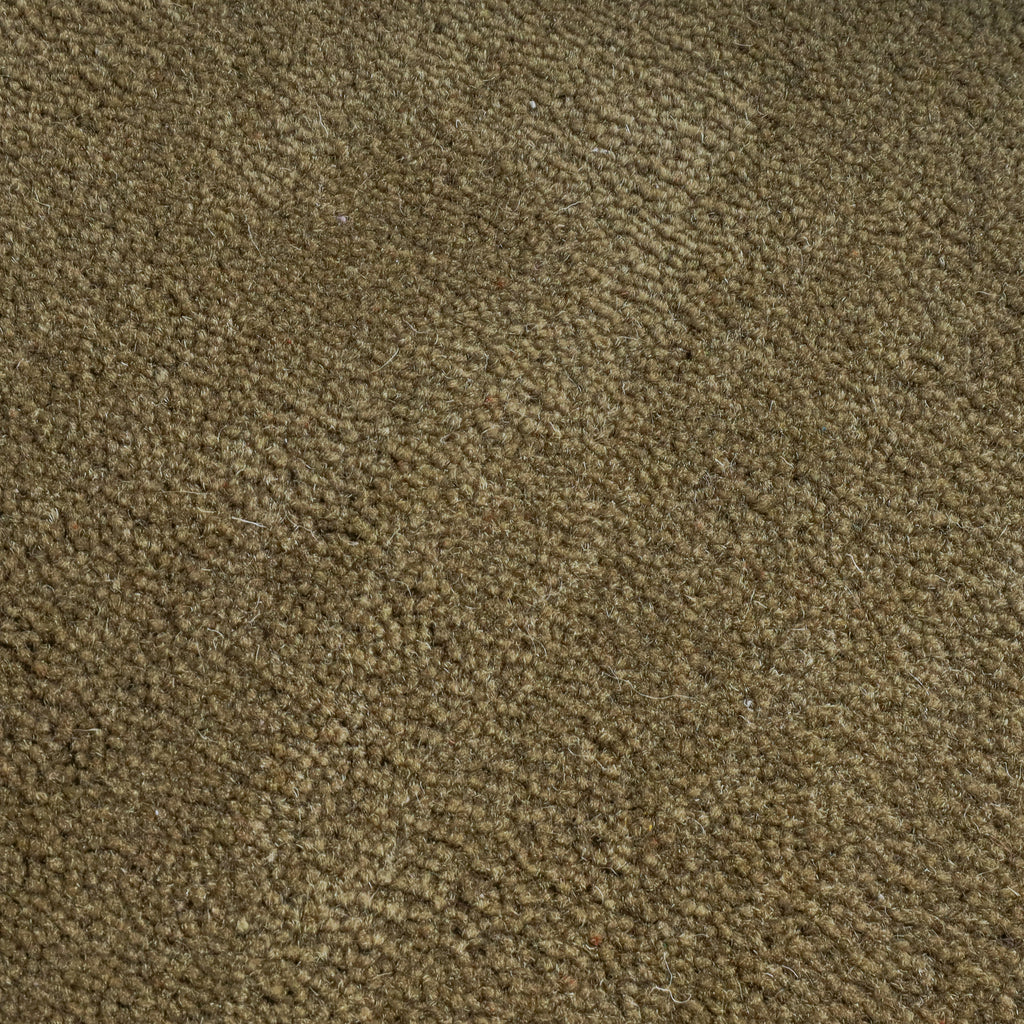 Tapis rond - Isara Border Vert Olive