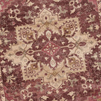 Tapis vintage - Sage Medallion Red