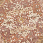 Tapis vintage - Sage Medallion Terracotta