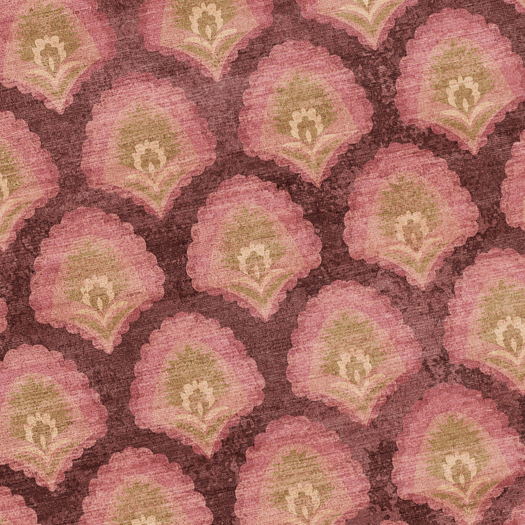 Tapis vintage - Sage Pattern Rouge