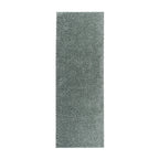 Tapis de Couloir à poils longs - Solid Bleu/Vert
