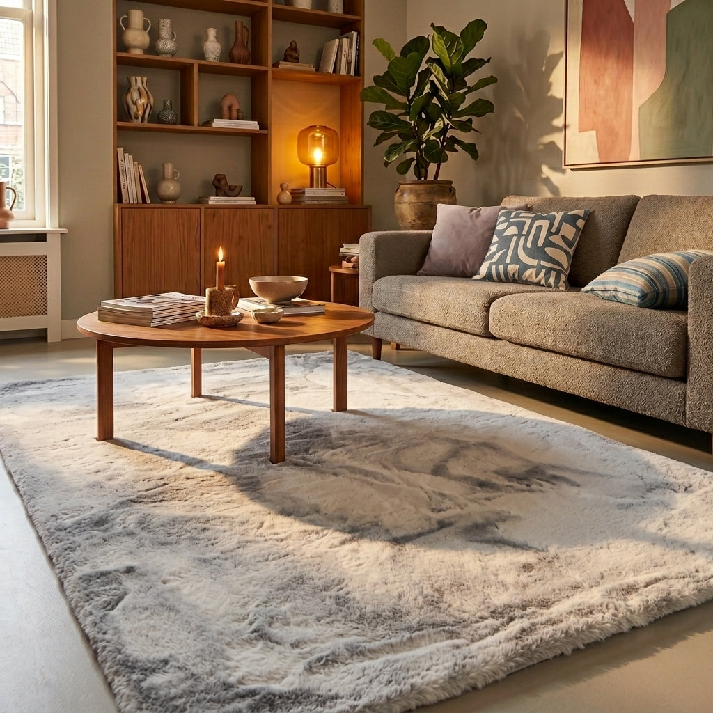 Tapis doux à poils longs - Comfy Supreme Gris